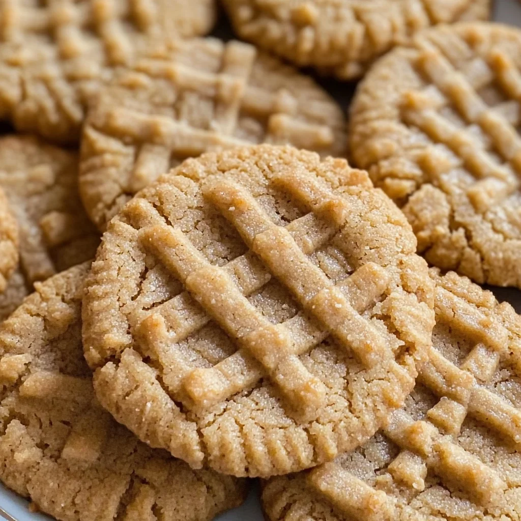3 Ingredient Sugar Free Peanut Butter Cookies