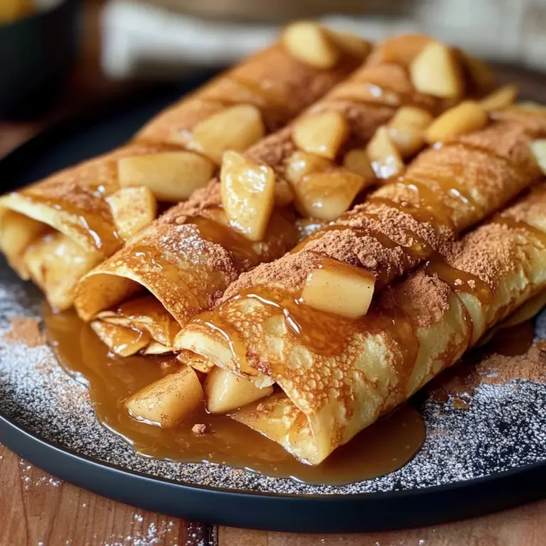 Apple Cinnamon Crepes