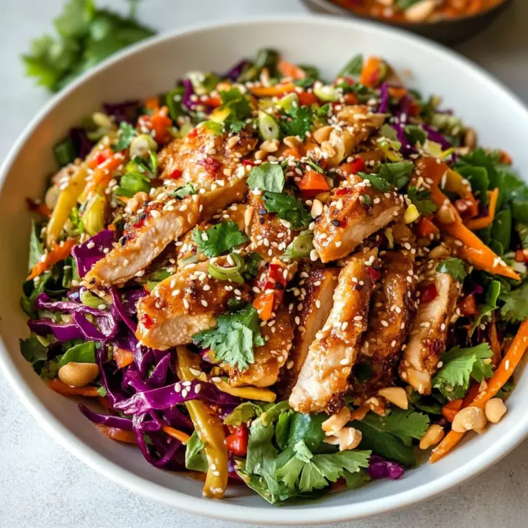 Asian Chicken Crunch Salad