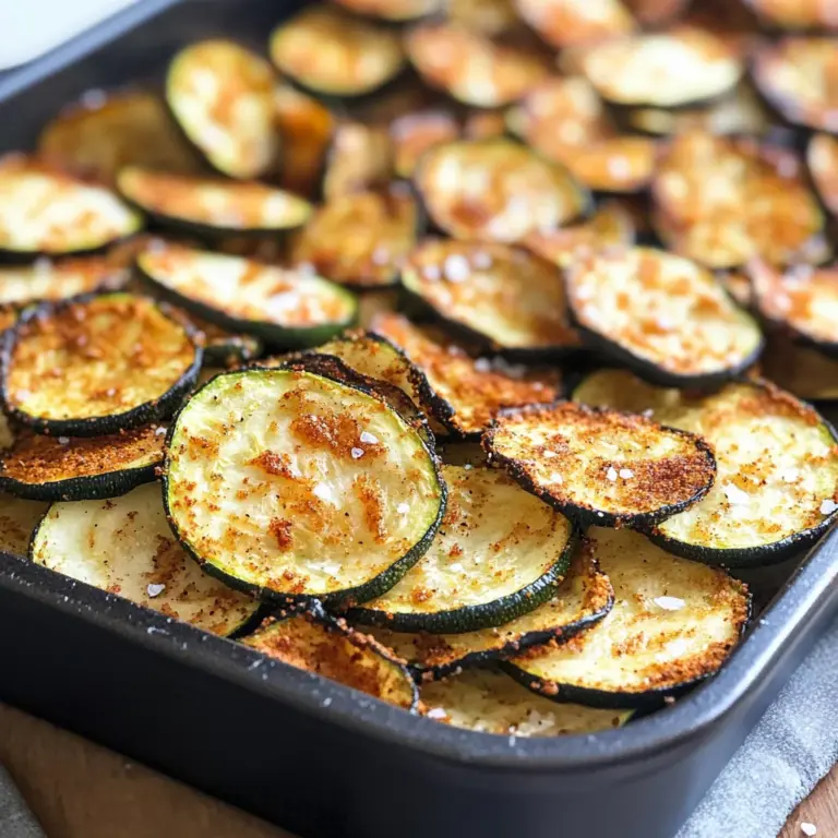 Baked Zucchini Chips Recipe