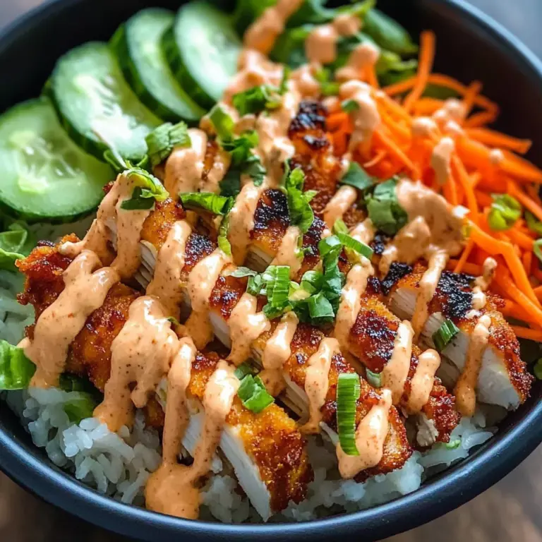 Bang Bang Chicken Bowl: Irresistibly Delicious Recipe!