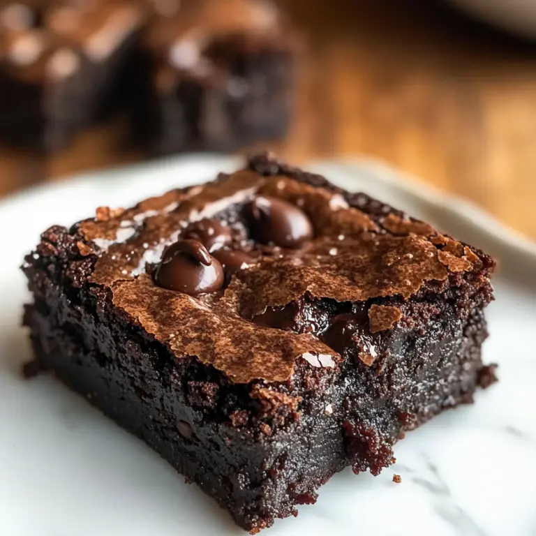Best Fudgy Vegan Brownies