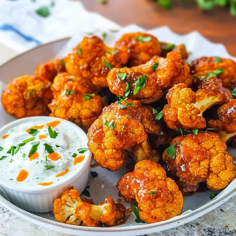 Cauliflower Buffalo Wings