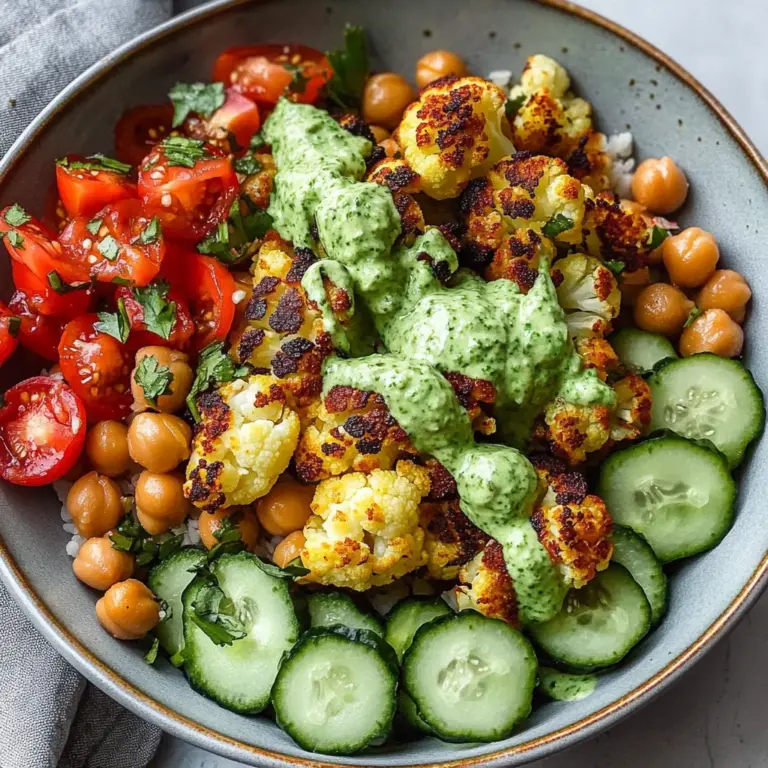 Cauliflower Shawarma Bowls