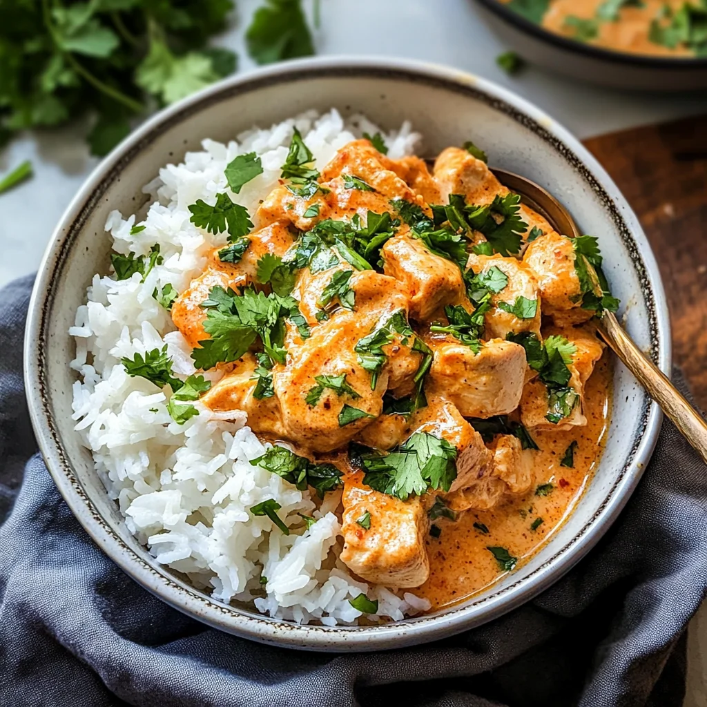 Coconut Chicken Rice Bowl
