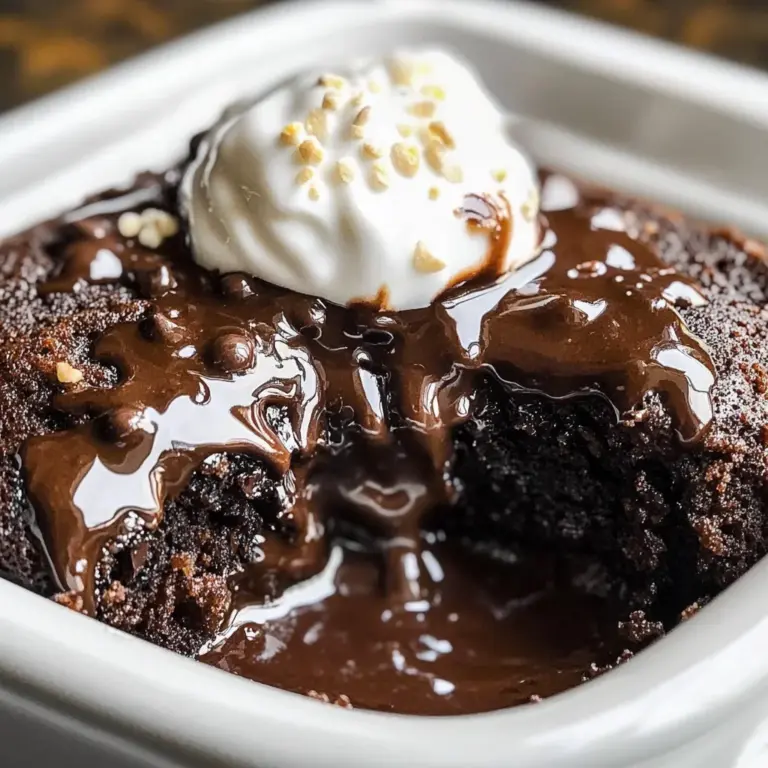 Cottage Cheese Lava Cake (Chocolate Protein Recipe)