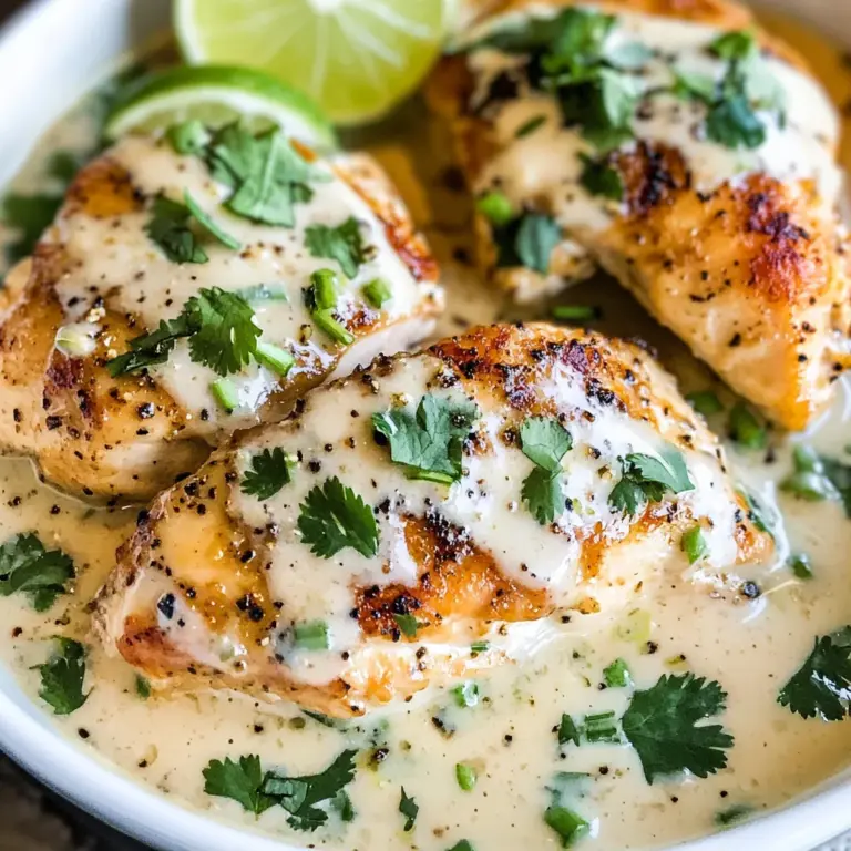 Creamy Coconut Lime Chicken