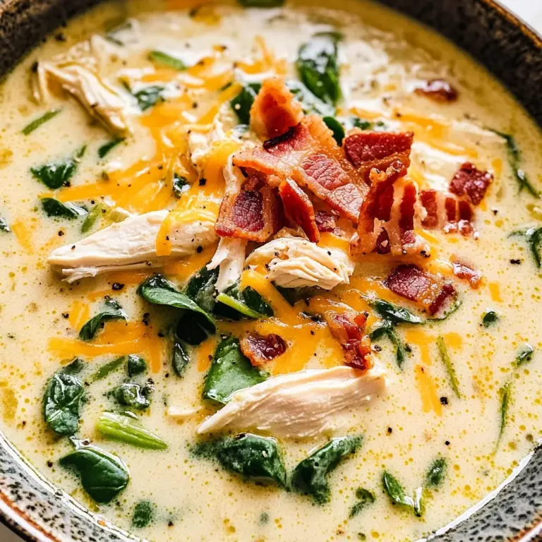 Creamy Crack Chicken Soup