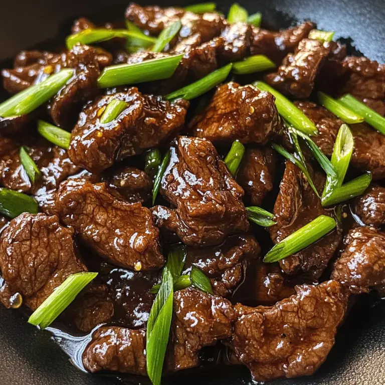 Easy Keto Mongolian Beef (PF Chang's Copycat)