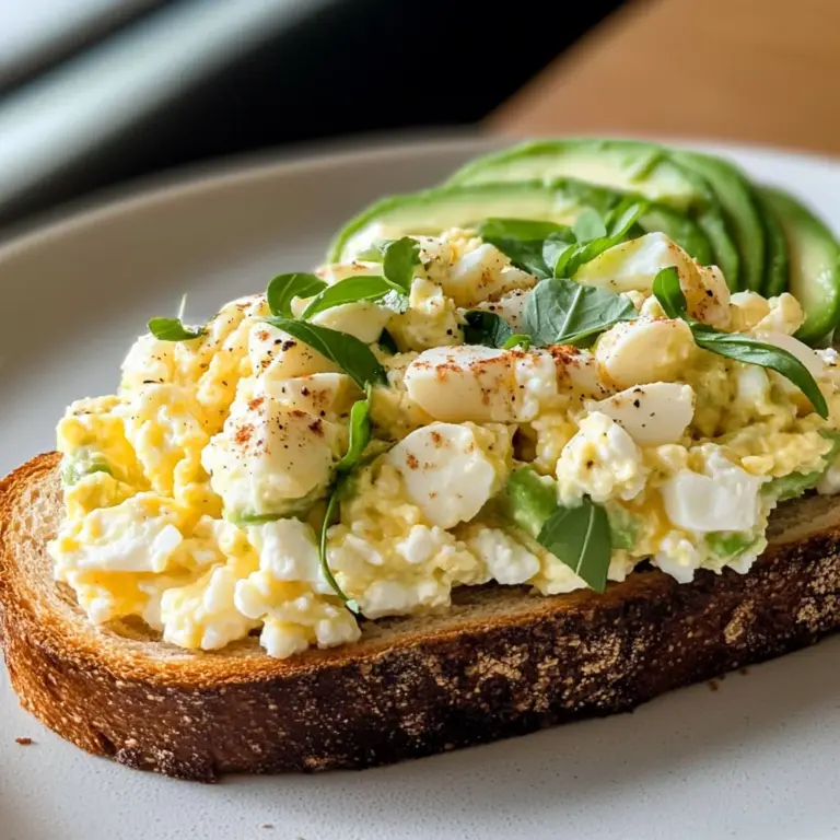 Egg Salad with Cottage Cheese - no mayo!