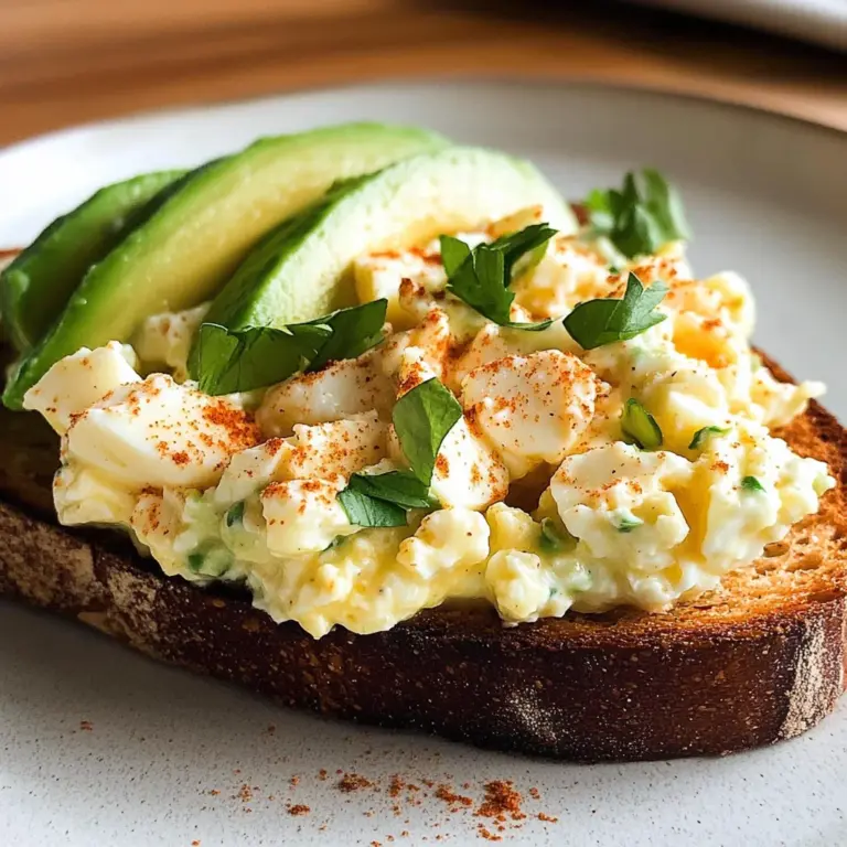 Egg Salad with Cottage Cheese - no mayo!