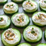Everything Bagel Cucumber Bites