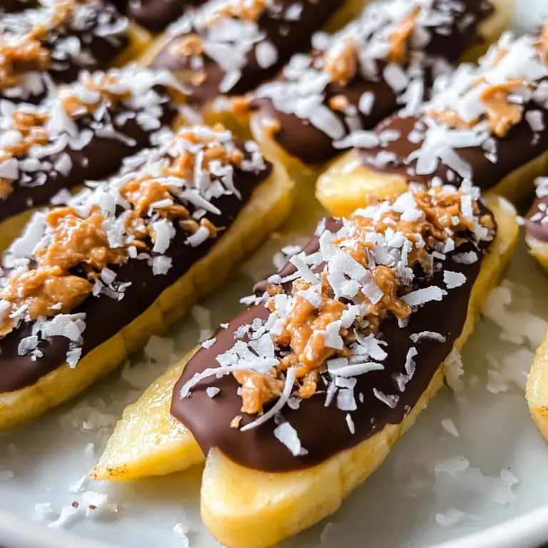Frozen Banana Snacks