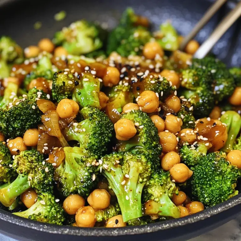 Garlic Broccoli Stir Fry
