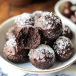 Gluten-free Baked Chocolate Donut Holes
