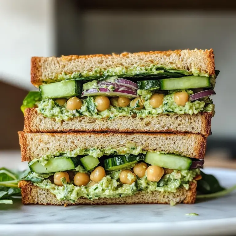 Green Goddess Salad Sandwich
