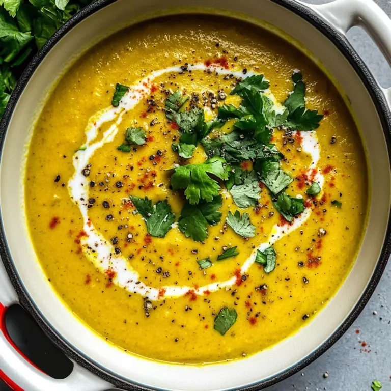 Healing Turmeric Cauliflower Soup