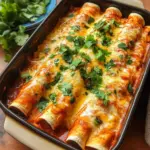 High Protein Chicken Enchiladas (30-minute)