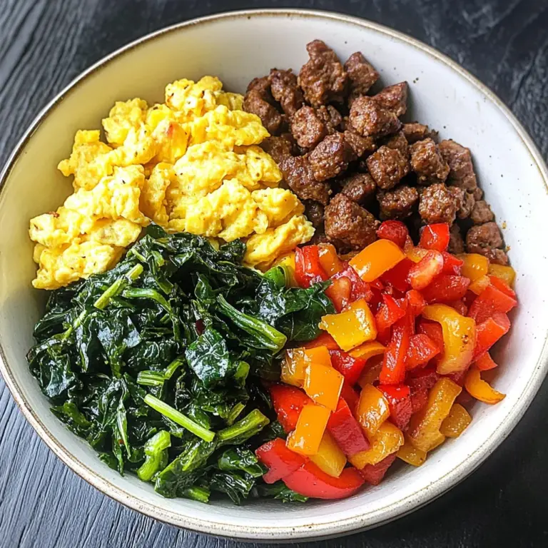 Keto Breakfast Bowl Recipe