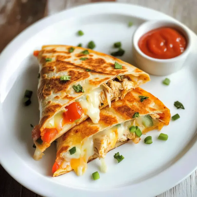 Keto Chicken Quesadilla