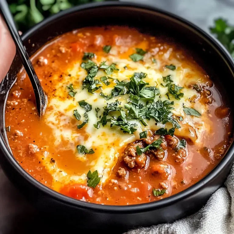 Keto Lasagna Soup