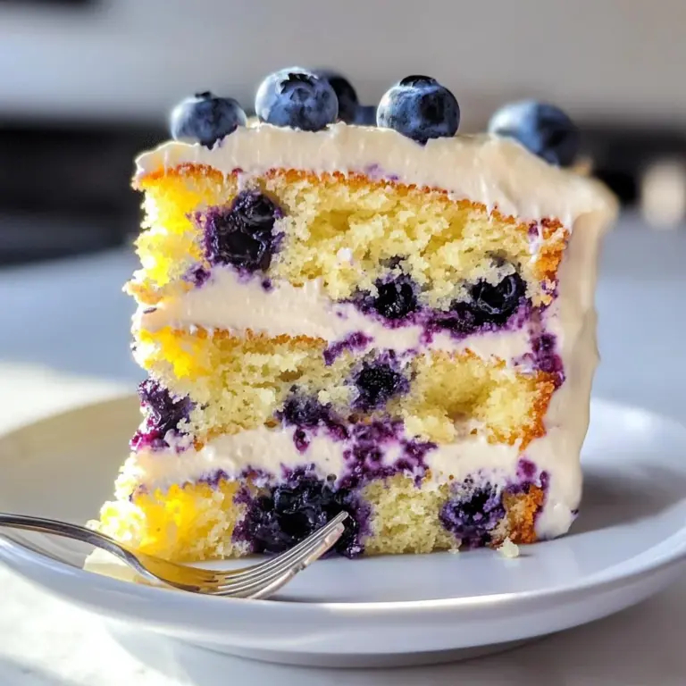 Lemon Blueberry Cake