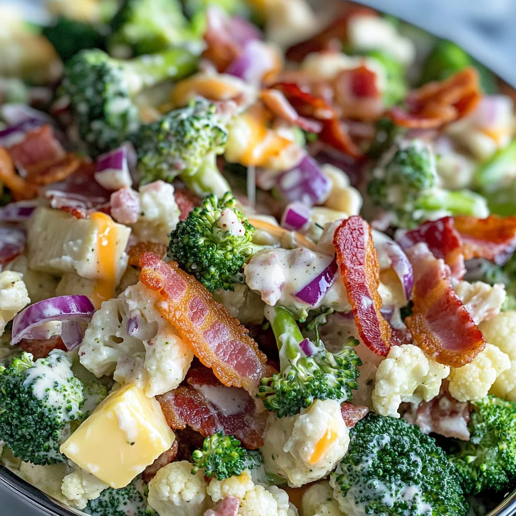 Low Carb Broccoli Salad