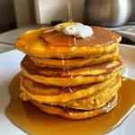 Pumpkin Cottage Cheese Pancakes