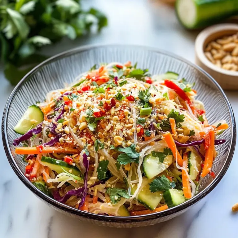 Spring Roll Salad with Spicy Ginger Dressing