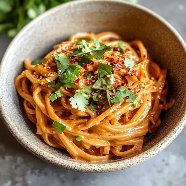 Thai Red Curry Noodles
