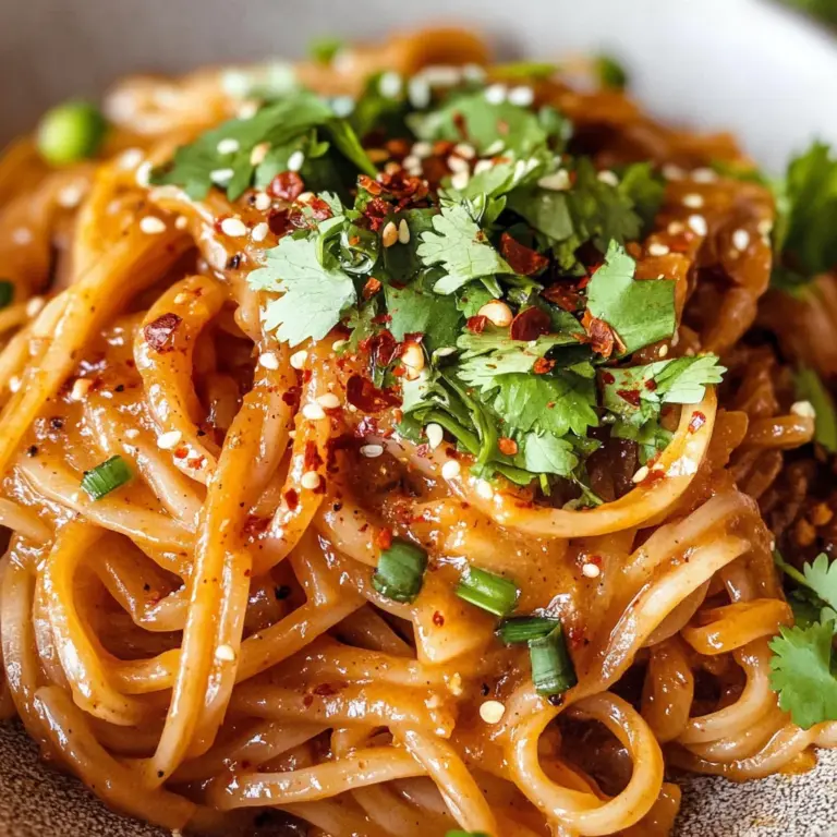 Thai Red Curry Noodles
