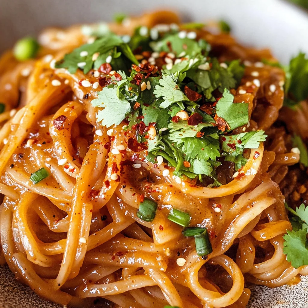Thai Red Curry Noodles
