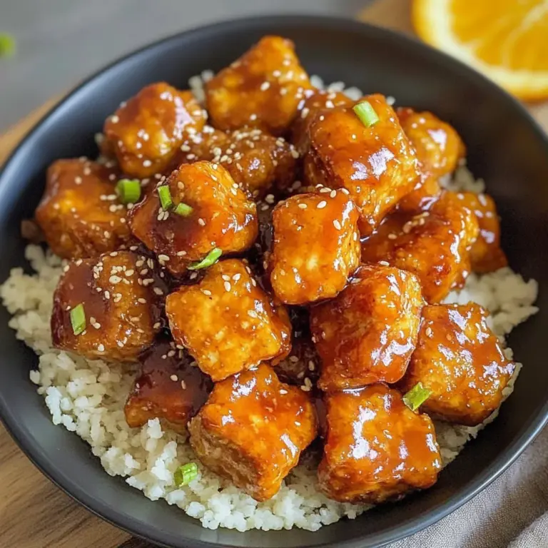 Vegan Orange Chicken (Tofu)