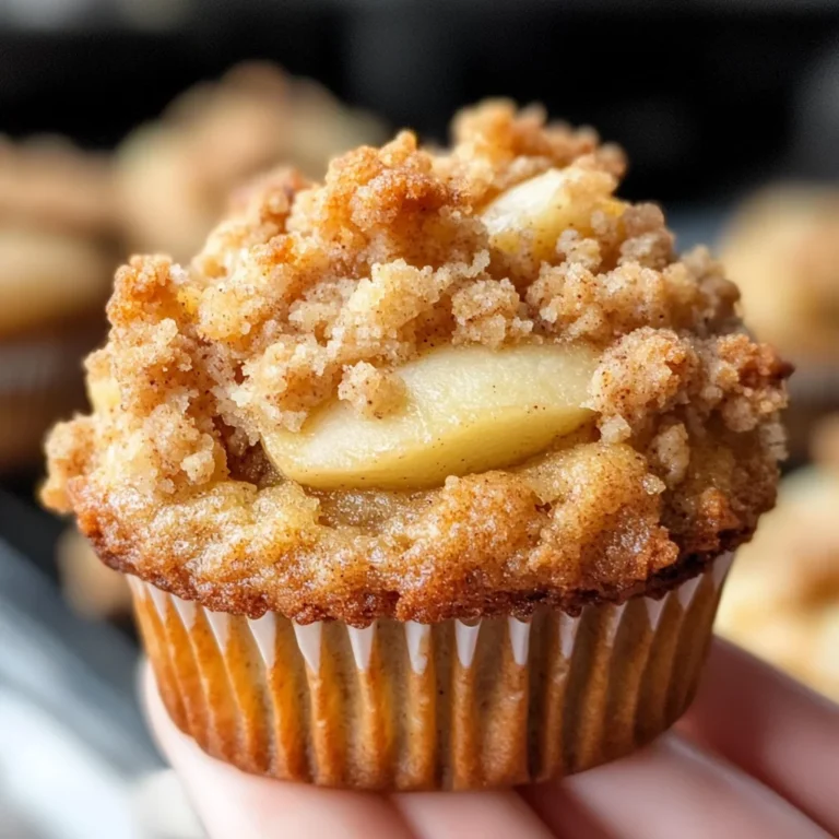 Apple Crumble Muffins