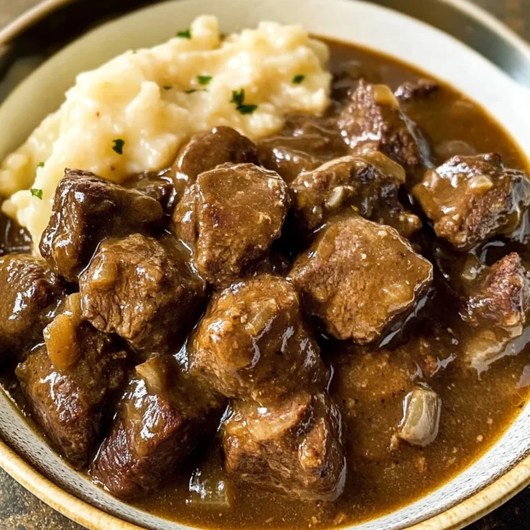 Beef Tips and Gravy