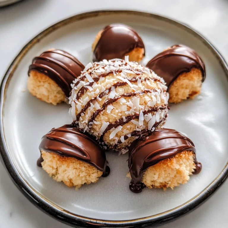 Coconut Dome with Chocolate Spread