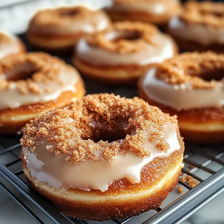 Coffee Cake Donuts