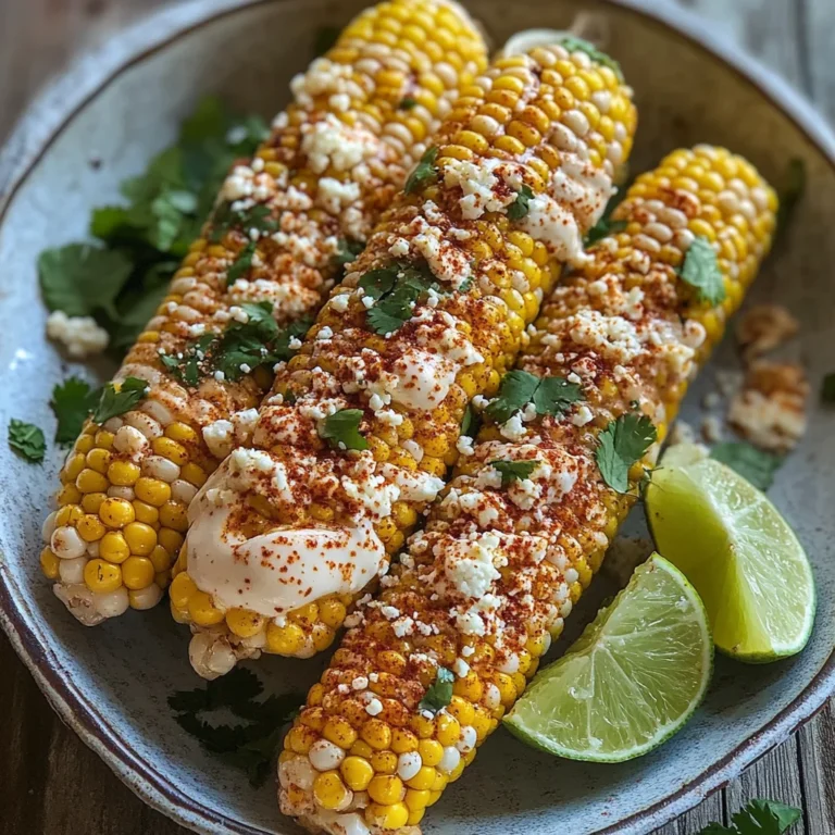 Delicious Elote: Easy Mexican Street Corn Recipe You’ll Love!