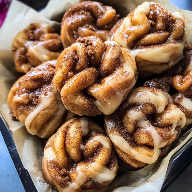 Easiest Cinnamon Crunch Knots