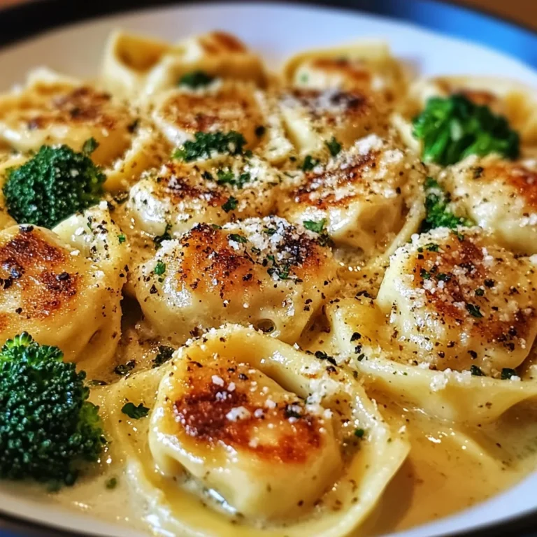 Garlic Parmesan Chicken Tortellini