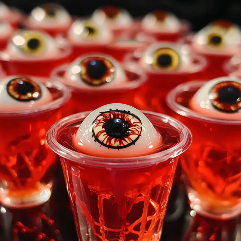 Halloween Eyeball Jello Shots