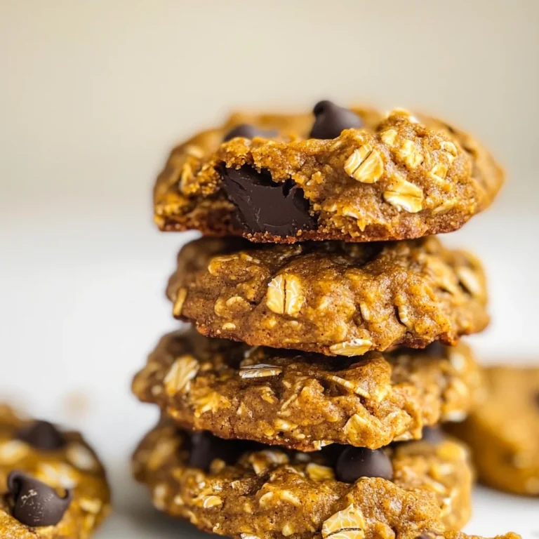 Healthy Pumpkin Oat Cookies