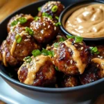 Korean BBQ Meatballs with Spicy Mayo Dip: A Flavor-Packed Beginner-Friendly Recipe