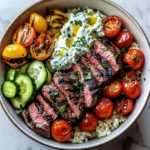 Mediterranean Steak Bowl Recipe