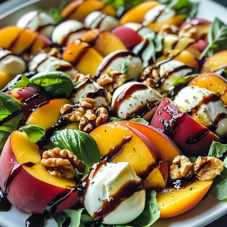 Millionaire Peach Salad