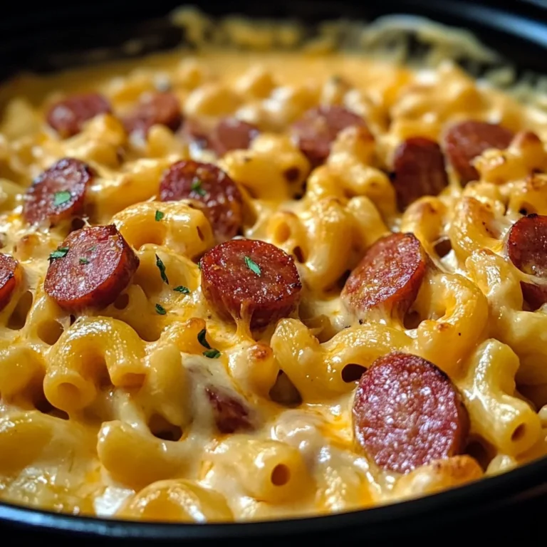 One-Pot Kielbasa Mac and Cheese
