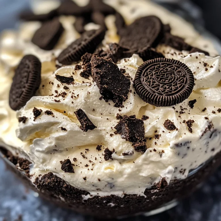 Protein Oreo Cheesecake Dessert
