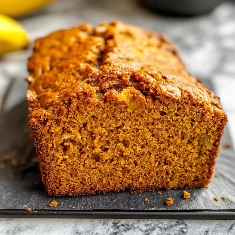 Pumpkin Banana Bread Recipe