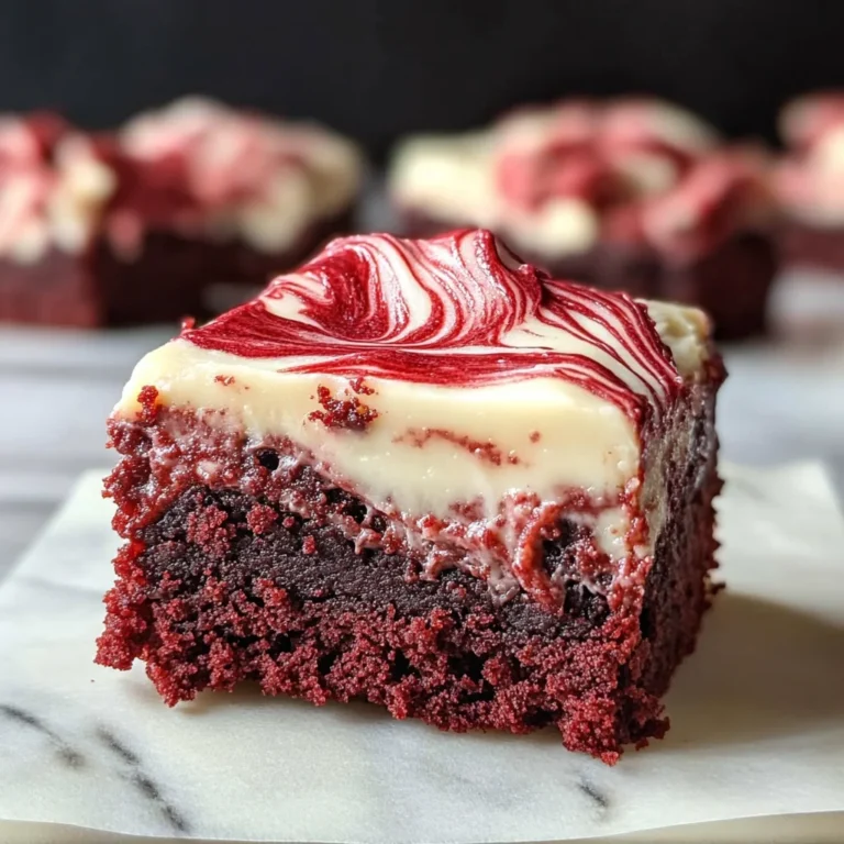 Red Velvet Brownies