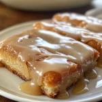 Soft Baked Maple Donut Bars